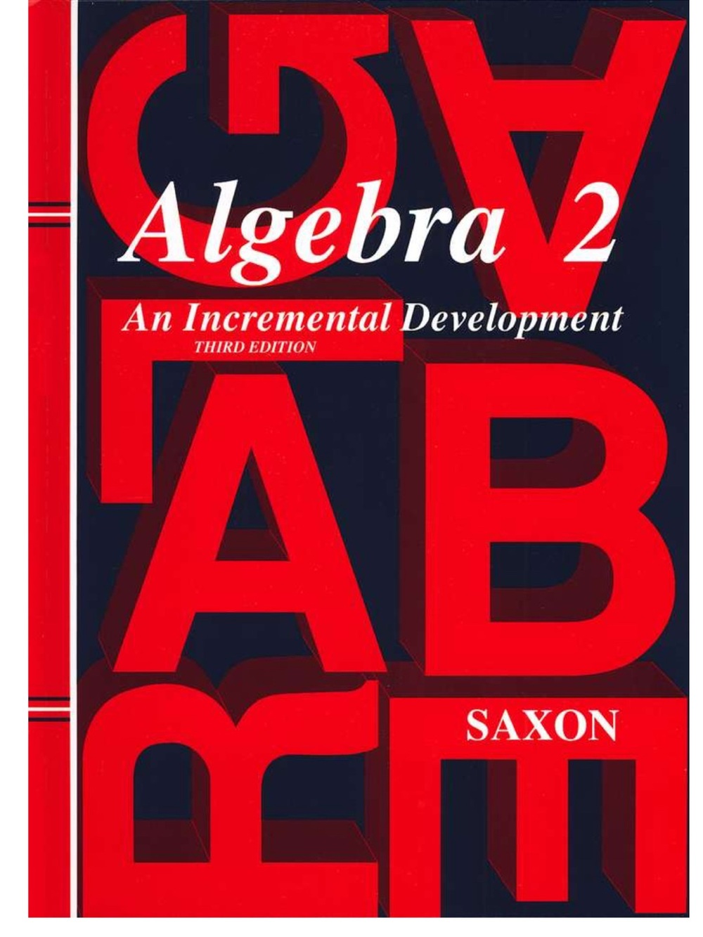 Algebra 2 Textbook - Red/Black